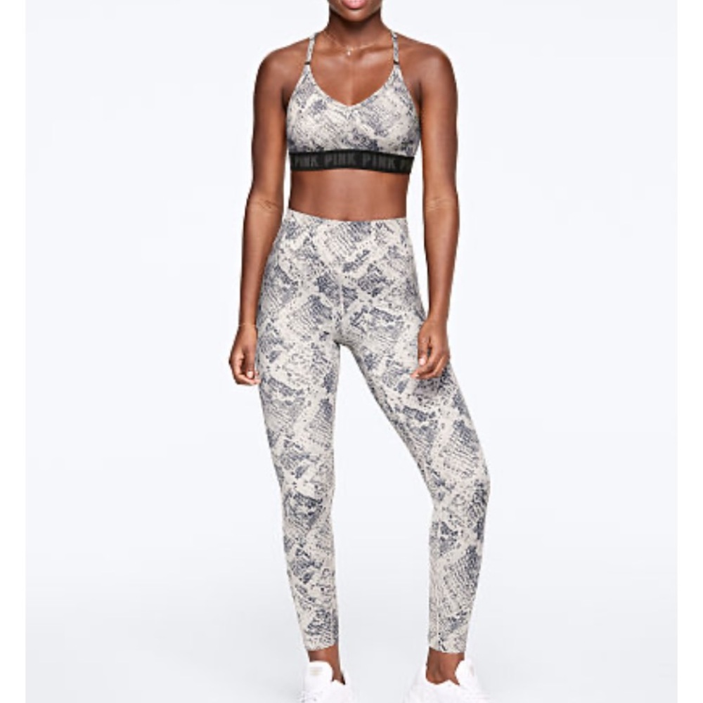 buttery soft snake print leggings